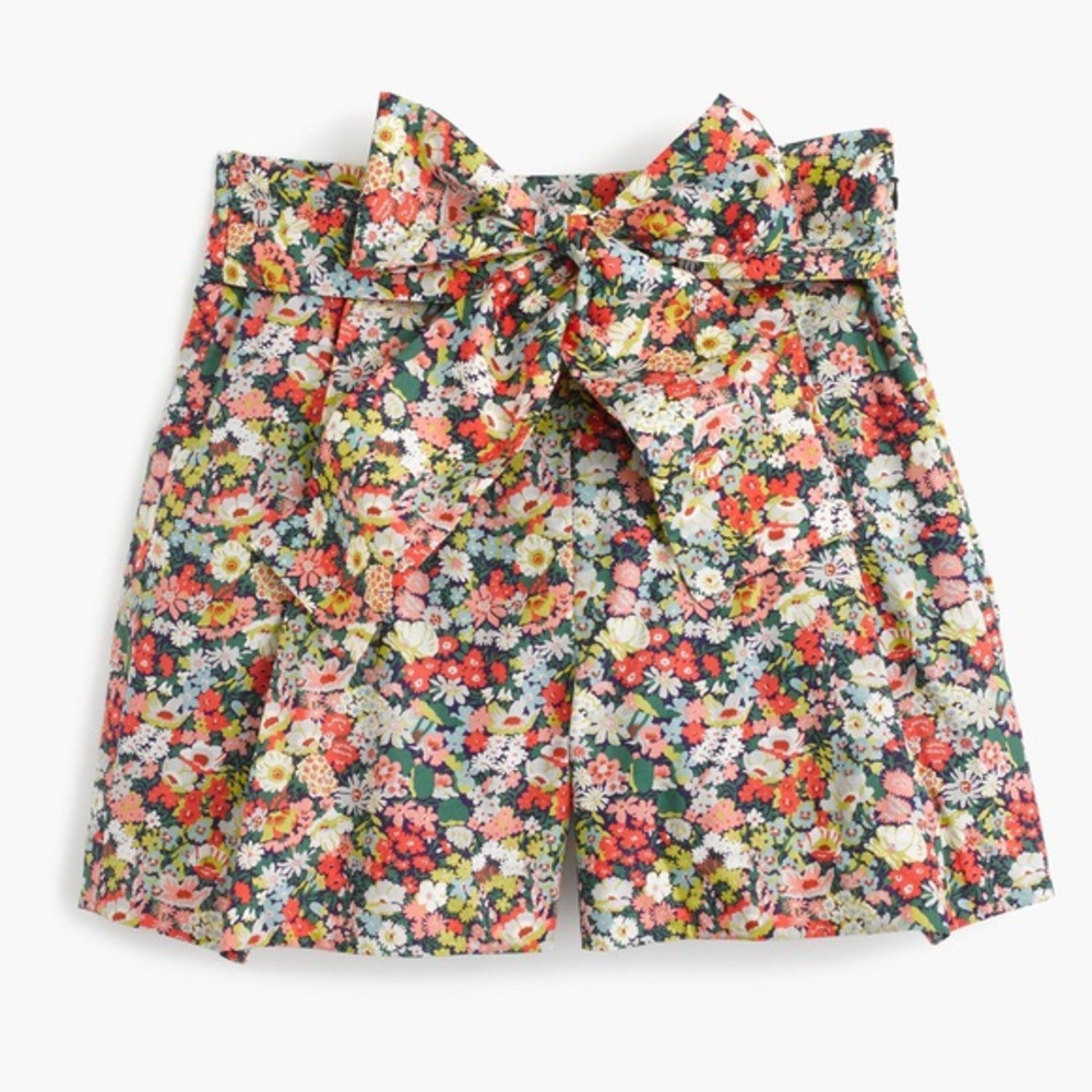 J. Crew Floral Women Shorts - Multicolor
